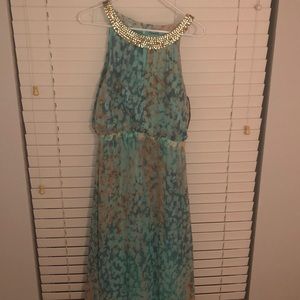 Vince Camuto beaded maxi dress